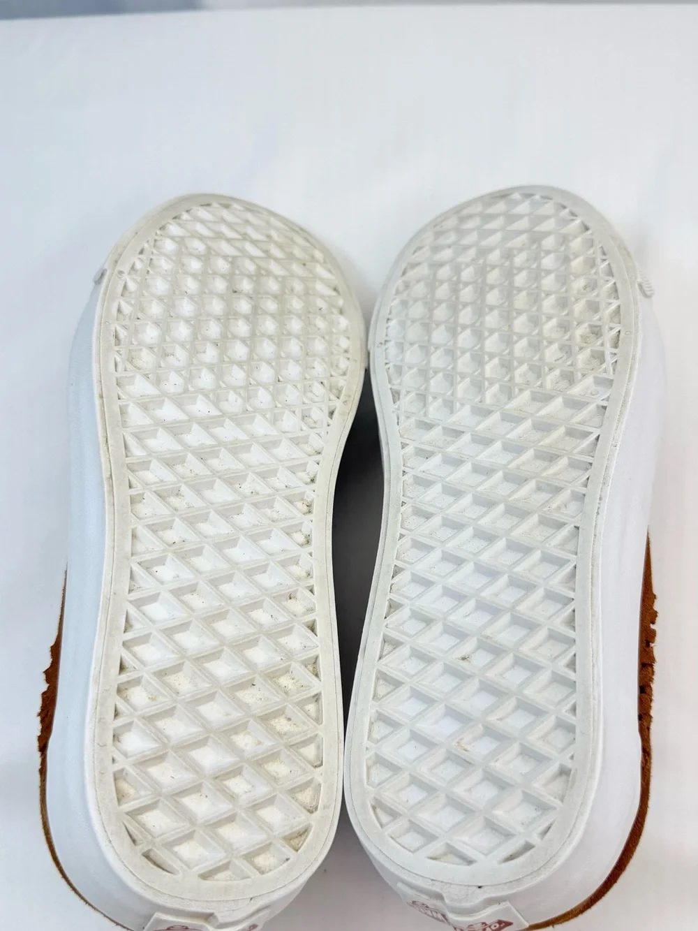 Vans Old Skool Weave DX Mens 5.5/Womens 7 Low-Top Glazed Ginger Suede Sneakers